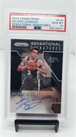 PSA 10 Keldon Johnson rookie autograph