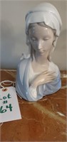 Lladro Mary religious figure 8 1/2 in tall