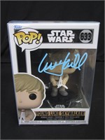 MARK HAMILL SIGNED LUKE SKYWALKER FUNKO COA