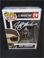 JEFF GORDON SIGNED NASCAR FUNKO POP COA