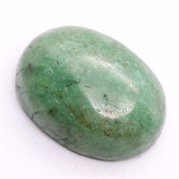 11.2 ct Glass Filled Emerald Cabochon