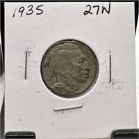 1935 BUFFALO NICKEL