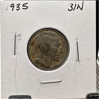 1935 BUFFALO NICKEL