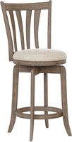 Savana Swivel Stool  29.5 High  Brown Gray