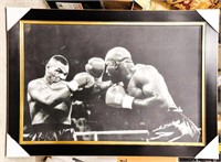 Tyson vs Holyfield - Tyson Punch Collector Frame -