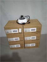 (6) Safety Vision PoE Mini Dome Cameras