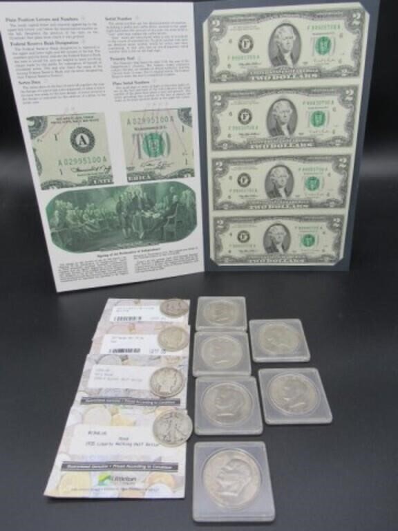 US COIN/CURRENCY COLLECTION: