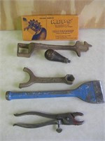 Vintage Iron & Steel Tools & More As Shown