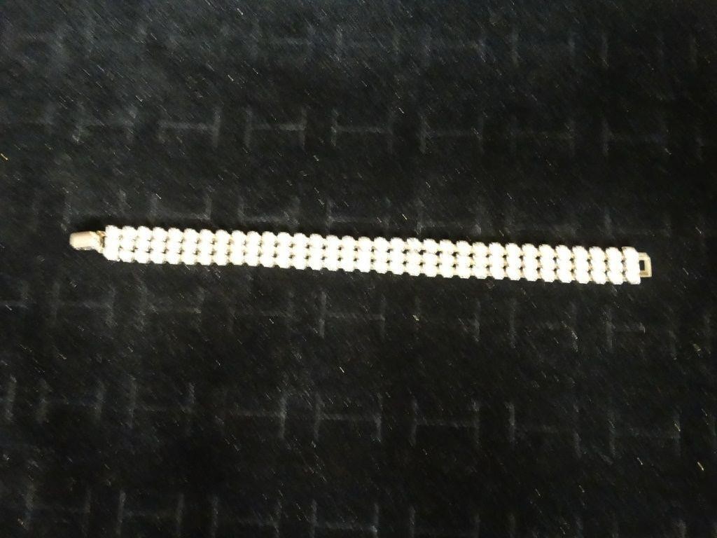 Vintage 7" Rhinestone Bracelet