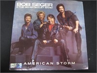 BOB SEGER SIGNED ALBUM COVER WITH COA