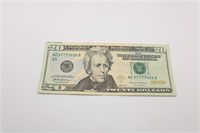 $20 Federal Reserve Note