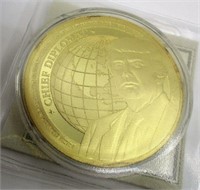 The American Mint Donald Trump Chief Diplomat Coin