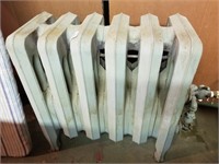 Old  cast iron Glow Steam self contained heater