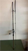 2 piece spinner fishing rod