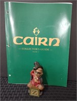 Thomas Clark 2-pc Gnome Lot Statue & Guide