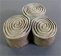 Triple Spiral Paperweight By Wild Goose Studios