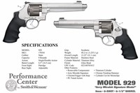 Smith and Wesson - 929 Performance Center - 9mm