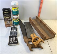 Saw Guide, Handsaws, Doweling Jig & Biscuits