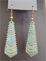 Turquoise style earrings