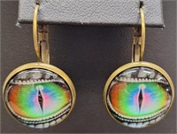 Dragon eye earrings