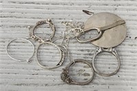 Variety of Sterling Silver Jewelry