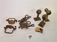 variety of unique metal pieces ect