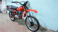 1982 Honda XL100S Motorcycle