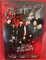 W - SIGNED HEAVY METAL PRINT (A43)