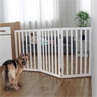 Freestanding Indoor Dog Gate for House Foldable