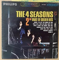 VINTAGE RECORD ALBUM  THE 4 SEASONS 2ND VAULT OF G
