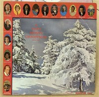 VINTAGE RECORD ALBUM  A VERY MERRY CHRISTMAS VOLUM