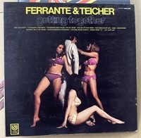 VINTAGE RECORD ALBUM  FERRANTE & TEICHER GETTING T