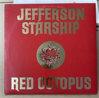 VINTAGE RECORD ALBUM  JEFFERSON STARSHIP RED OCTOP