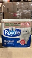 Royale mega 9 toilet paper