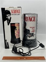 SCARFACE Rotating Lamp Original Box