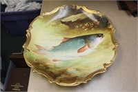 Large Limoges Fish Platter