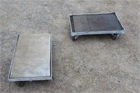 (2) Steel Dollies, Approx 27"x18"