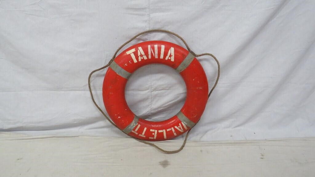 Vintage Ships Ring Life Preserver Ring Buoy