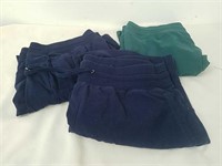 Three pairs of extra large shorts