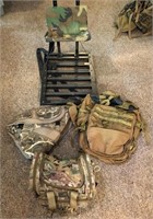 Camouflaged Bags, Backpacks & Tree Stand