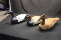3 - Misc Wood Duck Decoys