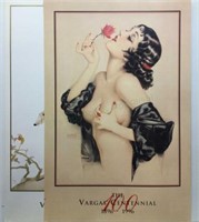 (4) Alberto Vargas Centennial Prints