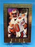 Jerry Rice Fleer Ultra Sensations Gold