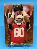 Jerry Rice Action Packed Catching Fire Insert