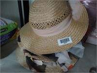 Variety of Ladies Casual Straw Hats