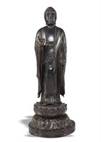 Japanese Bronze Buddha, Meiji