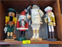 GROUP OF NUT CRACKERS