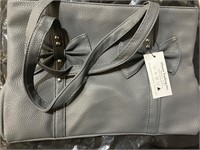 Gray purse