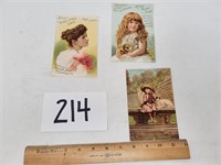 Victorian trade card lot