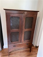 Antique Southern Handmade Pie Safe Cupboard